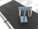 Bangle Earrings - Yellow Gold 10k (.417) 3.8 grams