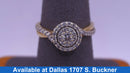 Women's Ring - Yellow Gold 10k (.417) 3.4 grams Size 9