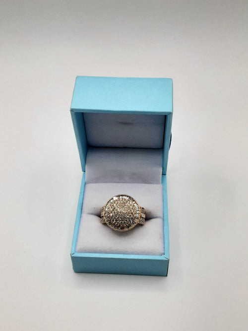 Men's Ring - Yellow Gold 10k (.417) 8.4 grams Size 6.5