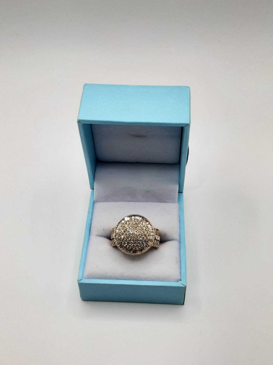 Men's Ring - Yellow Gold 10k (.417) 8.4 grams Size 6.5