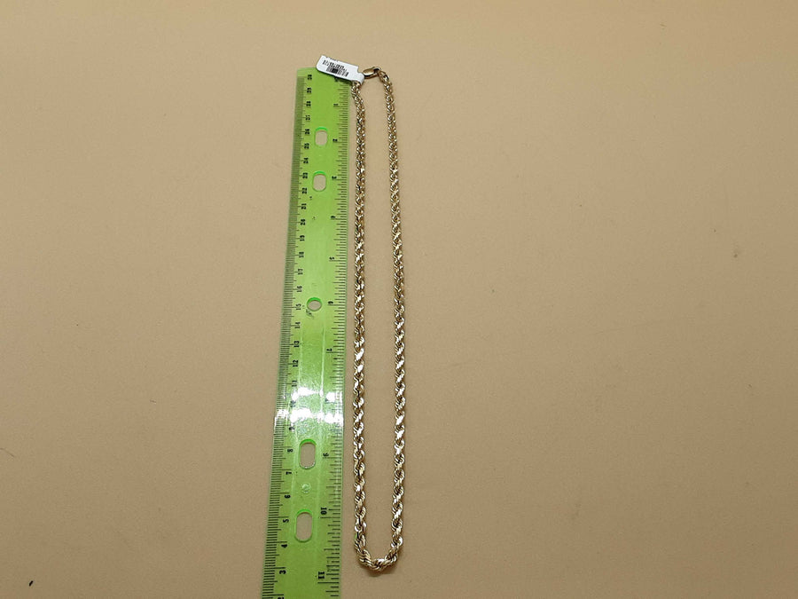 Rope Chain - Yellow Gold 10k (.417) 36.7 grams 22 inch