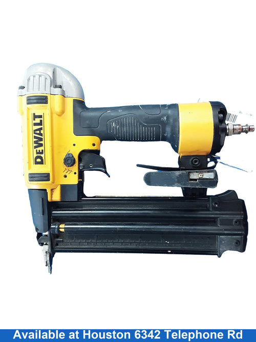Dewalt Dwfp12233 Yellow Pneumatic Brad Nailer