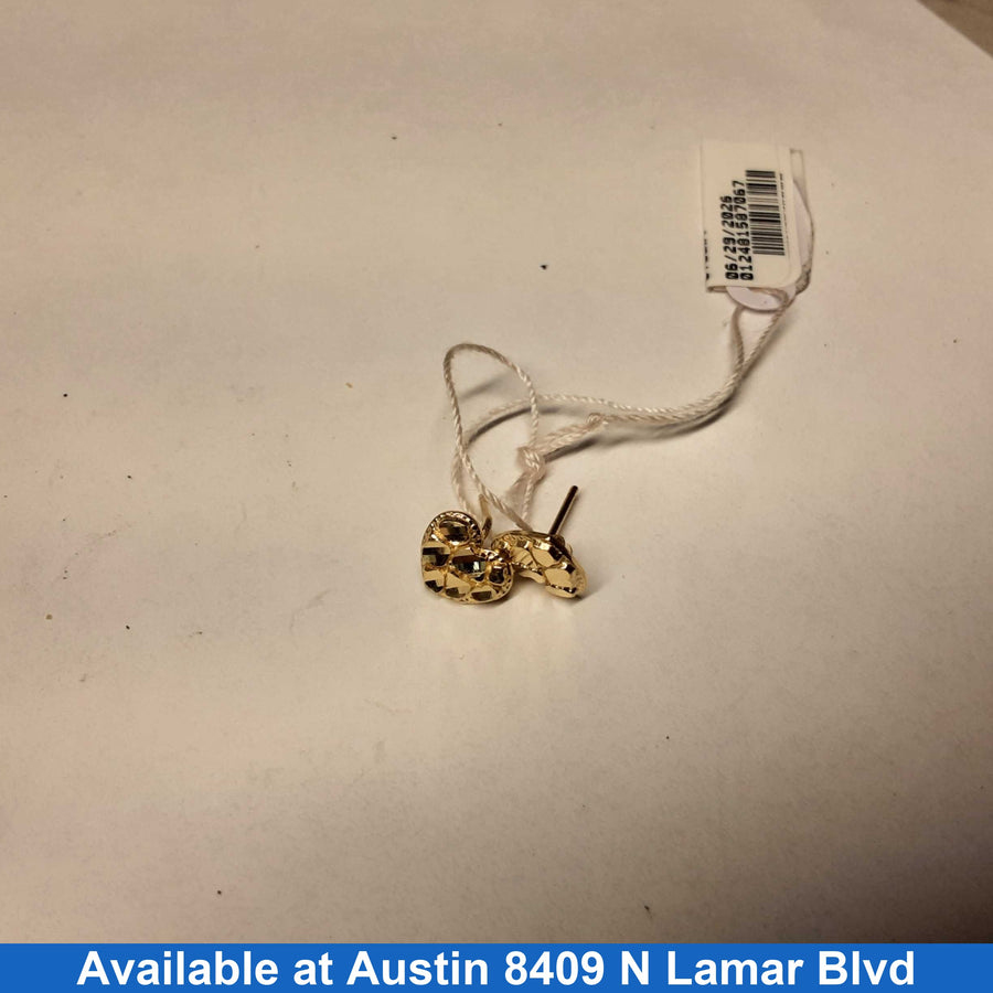 Earrings - Yellow Gold 14k (.585) 0.9 grams