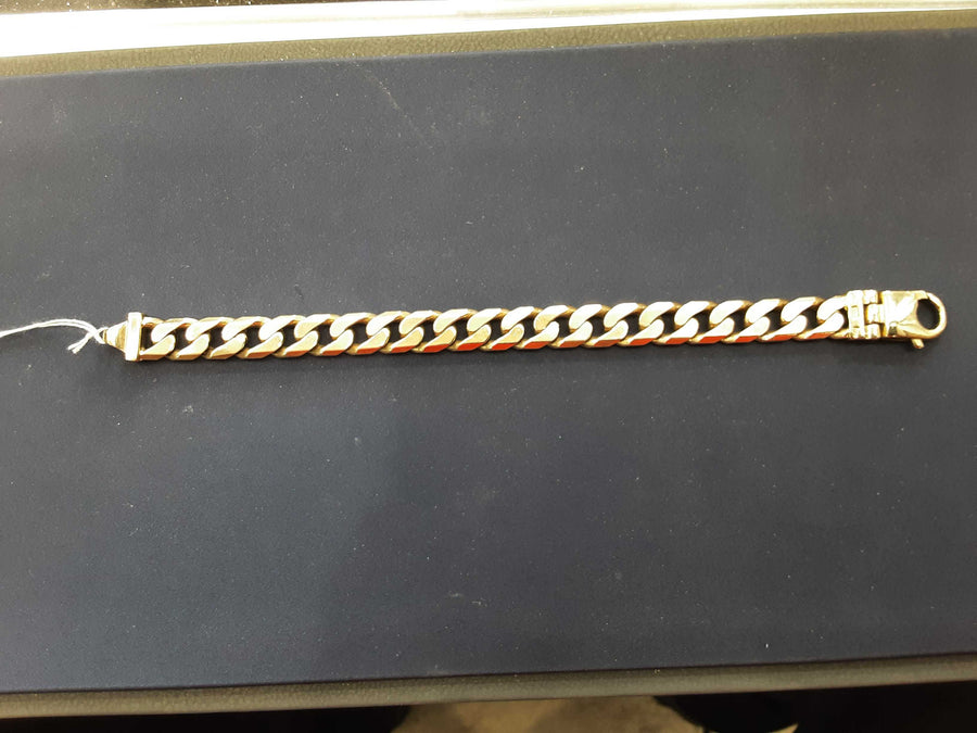 Cuban Link Bracelet - Yellow Gold 14k (.585) 51.8 grams 20 inch