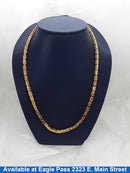 Fox Tail Chain - Yellow Gold 14k (.585) 35.9 grams 18 inch