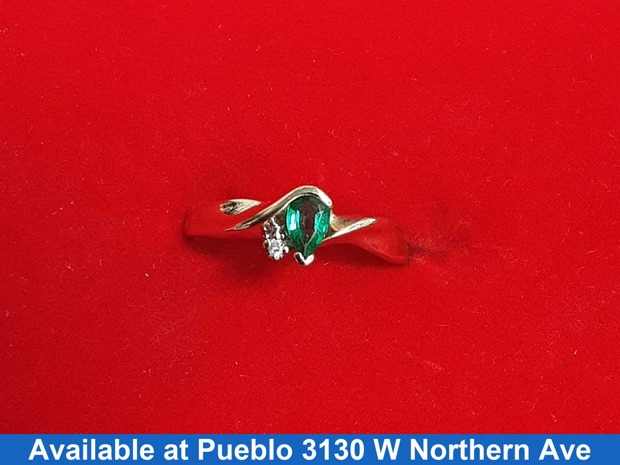 Women's Ring - Yellow Gold 10k (.417) 1.5 grams Size 7
