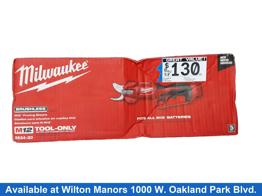 Milwaukee 2534-20 Red