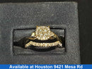 Ring - Engagement Set - White Gold 14k (.585) 4.6 grams Size 10