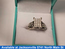 Ring - Engagement Set - White Gold 10k (.417) 4.5 grams Size 5.5