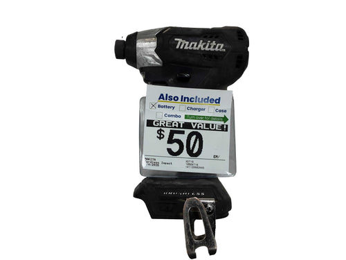 Makita Xdt15 Black Cordless Impact Drill