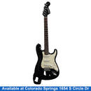 Fender Starcaster Black Electric Classic Guitar