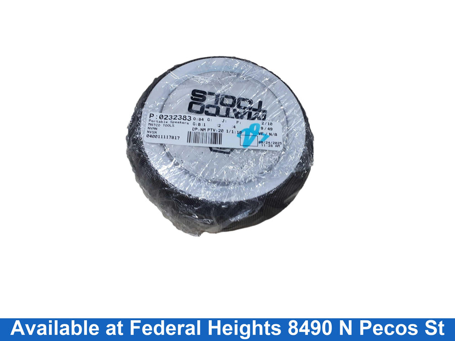 Matco Tools White Portable Speaker