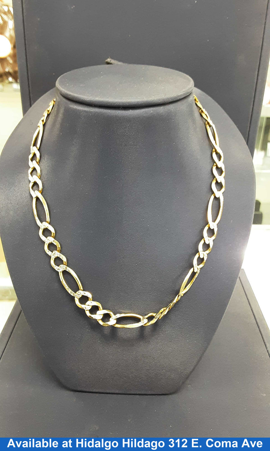 Figaro Chain - Yellow Gold 10k (.417) 33.7 grams 26 inch