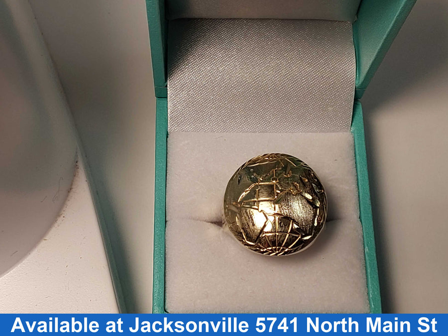 Men's Ring - Yellow Gold 10k (.417) 4.1 grams Size 20