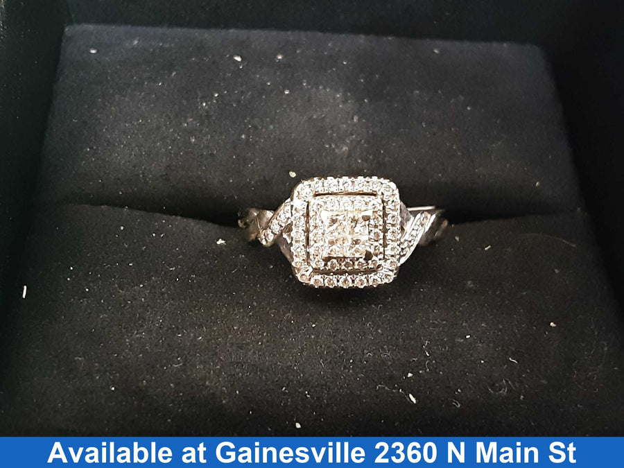 Women's Ring - White Gold 14k (.585) 3.1 grams Size 7