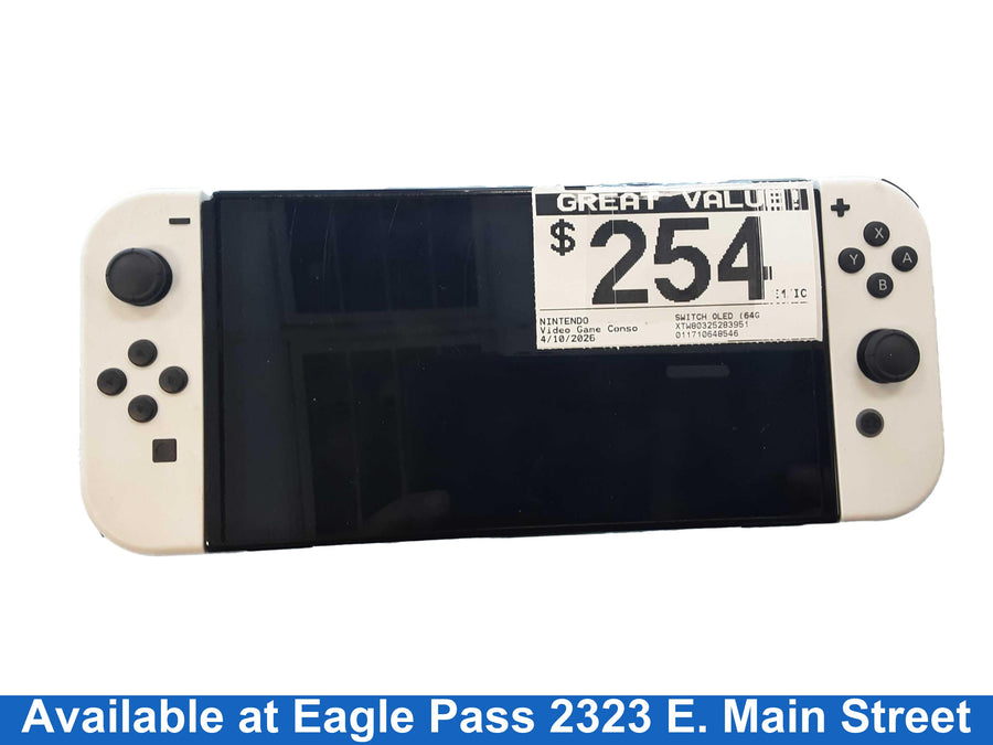 Nintendo Switch Oled (64gb) 64 Gb White Video Game Console