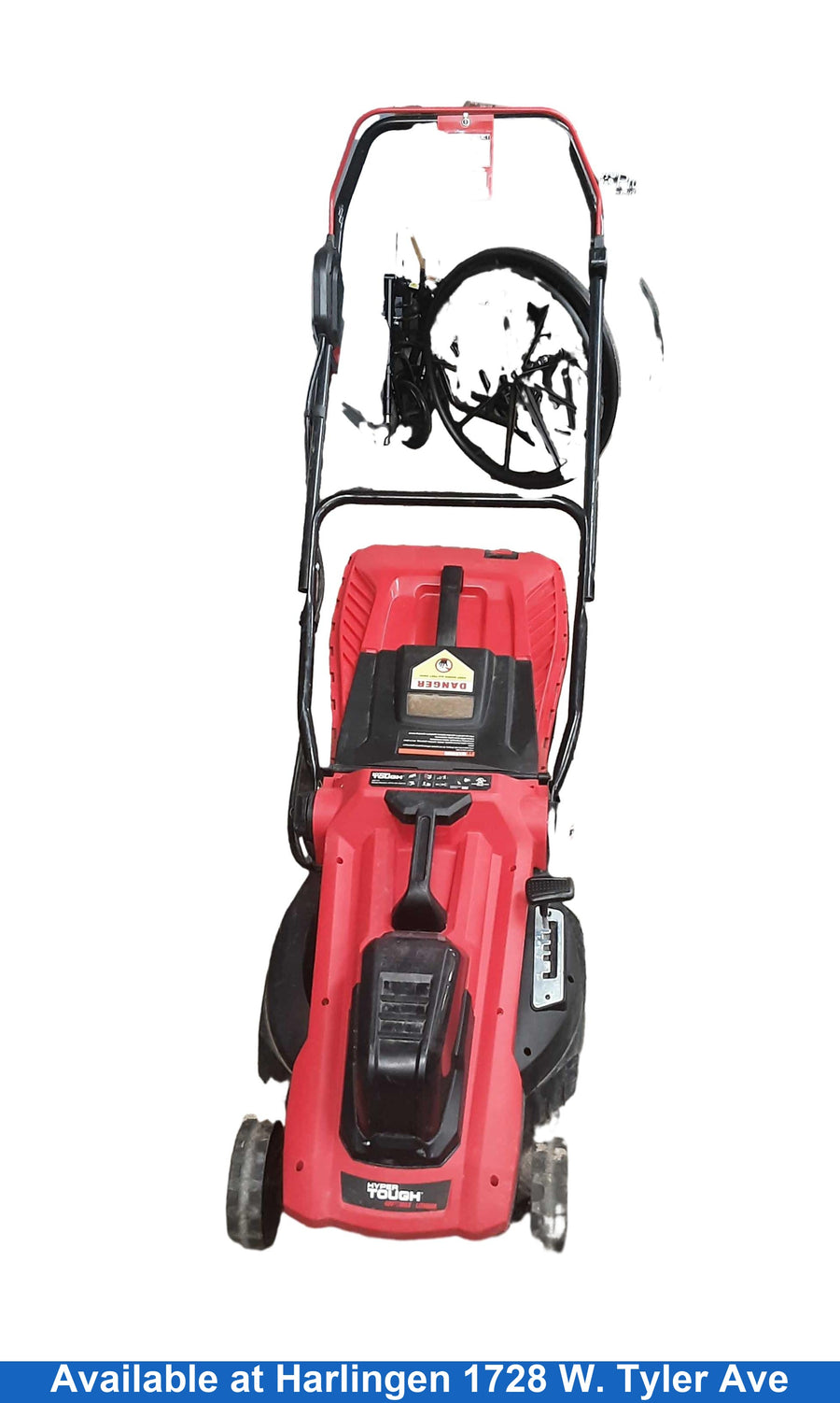 Hyper Tough Ht10-401-003-01 Red Cordless Push Lawn Mower