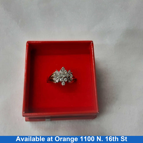 Women's Ring - Yellow Gold 10k (.417) 3.7 grams Size 8