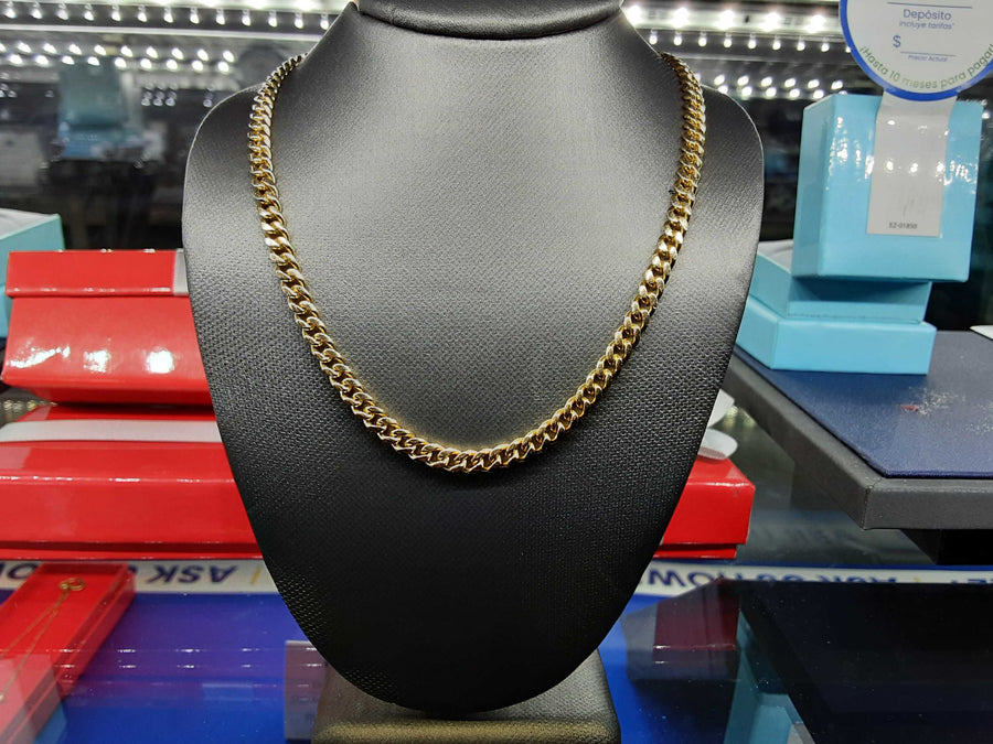 Cuban Link Chain - Yellow Gold 10k (.417) 24.1 grams 20 inch