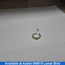 Women's Ring - Yellow Gold 10k (.417) 1.9 grams Size 7