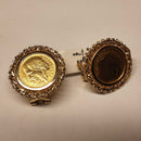 Earrings - Yellow Gold 14k (.585) 7.4 grams