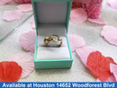 Women's Ring - Yellow Gold 14k (.585) 4.6 grams Size 20