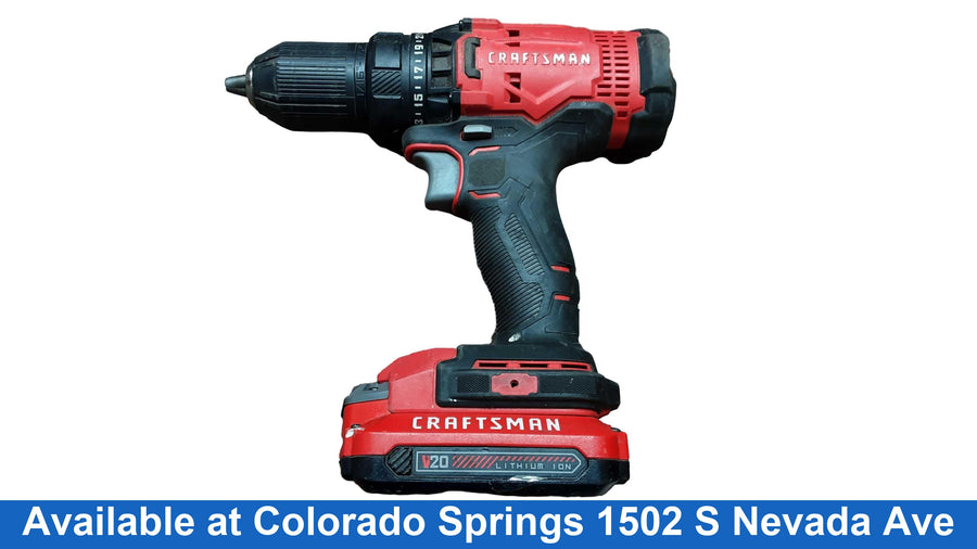 Craftsman Cmcd700 Red Cordless Standard Drill