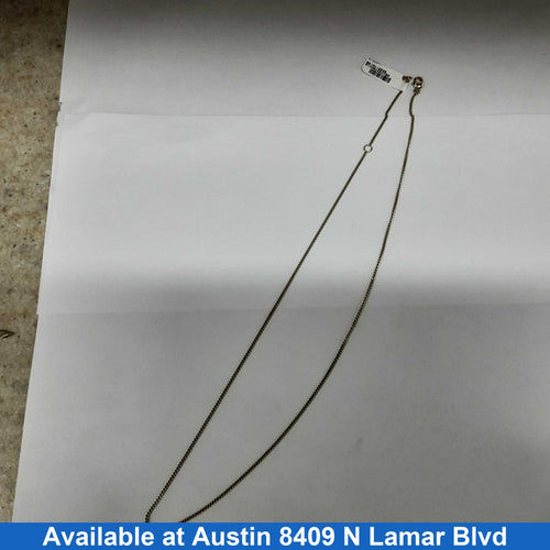 Cuban Link Chain - Yellow Gold 14k (.585) 3.7 grams 28 inch