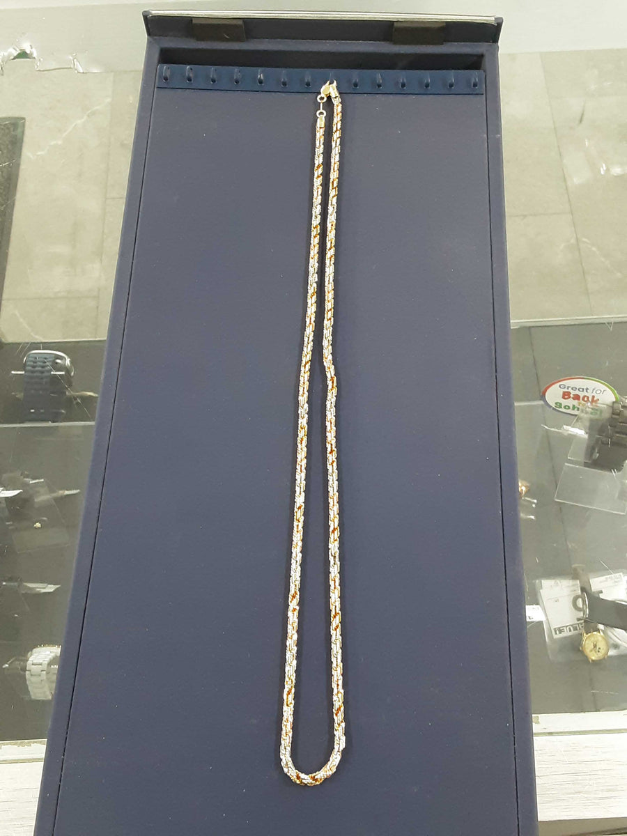 Tricolor Chain - Tricolor Gold 14k (.585) 36.9 grams 24 inch