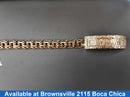 ID Bracelet - Yellow Gold 10k (.417) 51.1 grams 8 inch