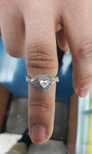 Women's Ring - White Gold 14k (.585) 3.5 grams Size 8