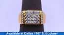 Men's Ring - Yellow Gold 18k (.750) 9.1 grams Size 8.5