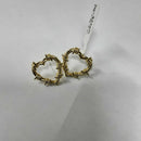 Earrings - Yellow Gold 10k (.417) 3.9 grams