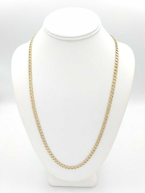 Cuban Link Chain - Yellow Gold 14k (.585) 12.7 grams 25 inch
