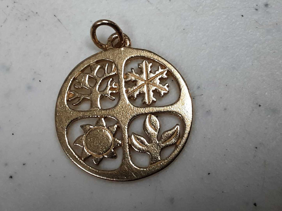 Symbol Pendant - Yellow Gold 14k (.585) 4.6 grams