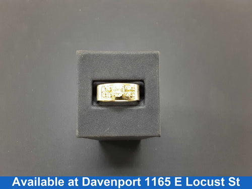 Women's Ring - Solitaire - White Gold 14k (.585) 6.9 grams Size 7