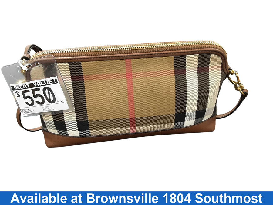 Burberry Abingdon Brown Purse / Handbag