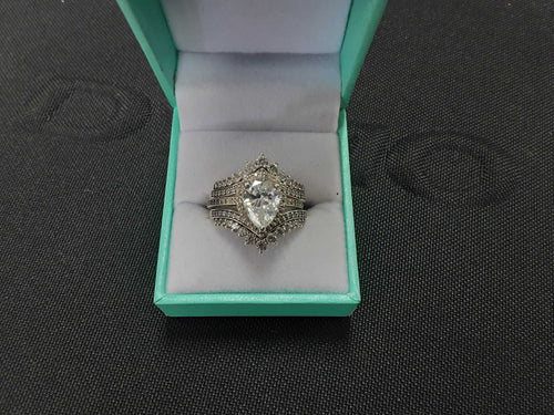 Women's Ring - Silver 10.2 grams Size 20