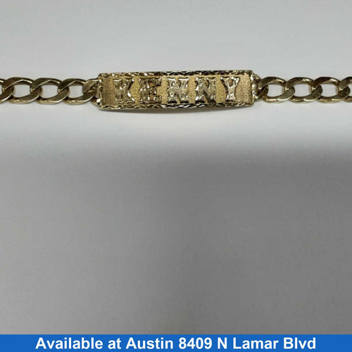 ID Bracelet - Yellow Gold 14k (.585) 22.6 grams 10 inch