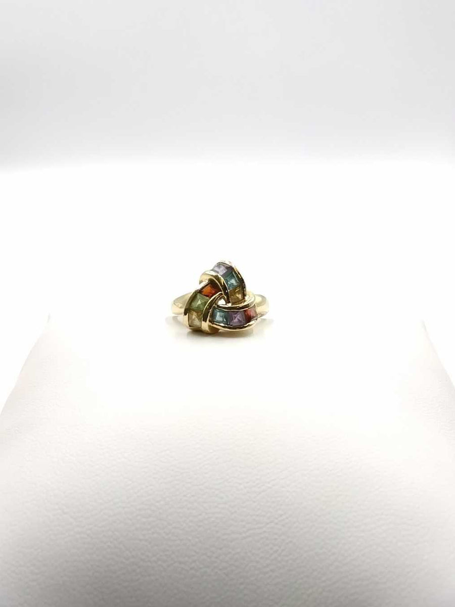 Women's Ring - Yellow Gold 14k (.585) 5.6 grams Size 6.5