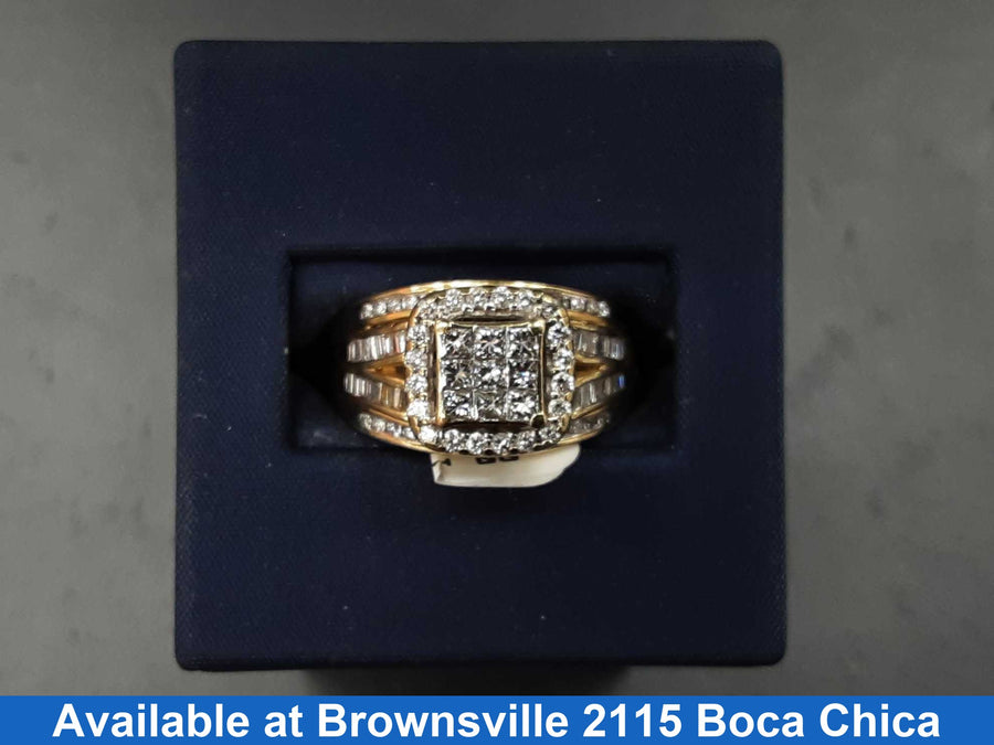Women's Ring - Yellow Gold 10k (.417) 5.9 grams Size 6
