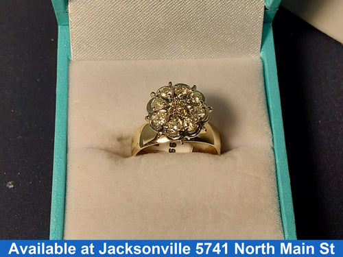 Women's Ring - Yellow Gold 10k (.417) 3.6 grams Size 6