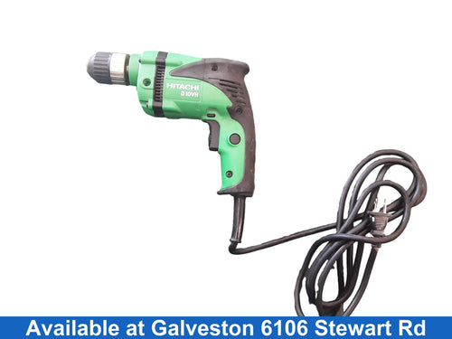 Hitachi D10vh Green Corded Standard Drill
