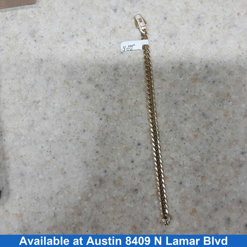 Bracelet - Yellow Gold 14k (.585) 12.8 grams 8 inch