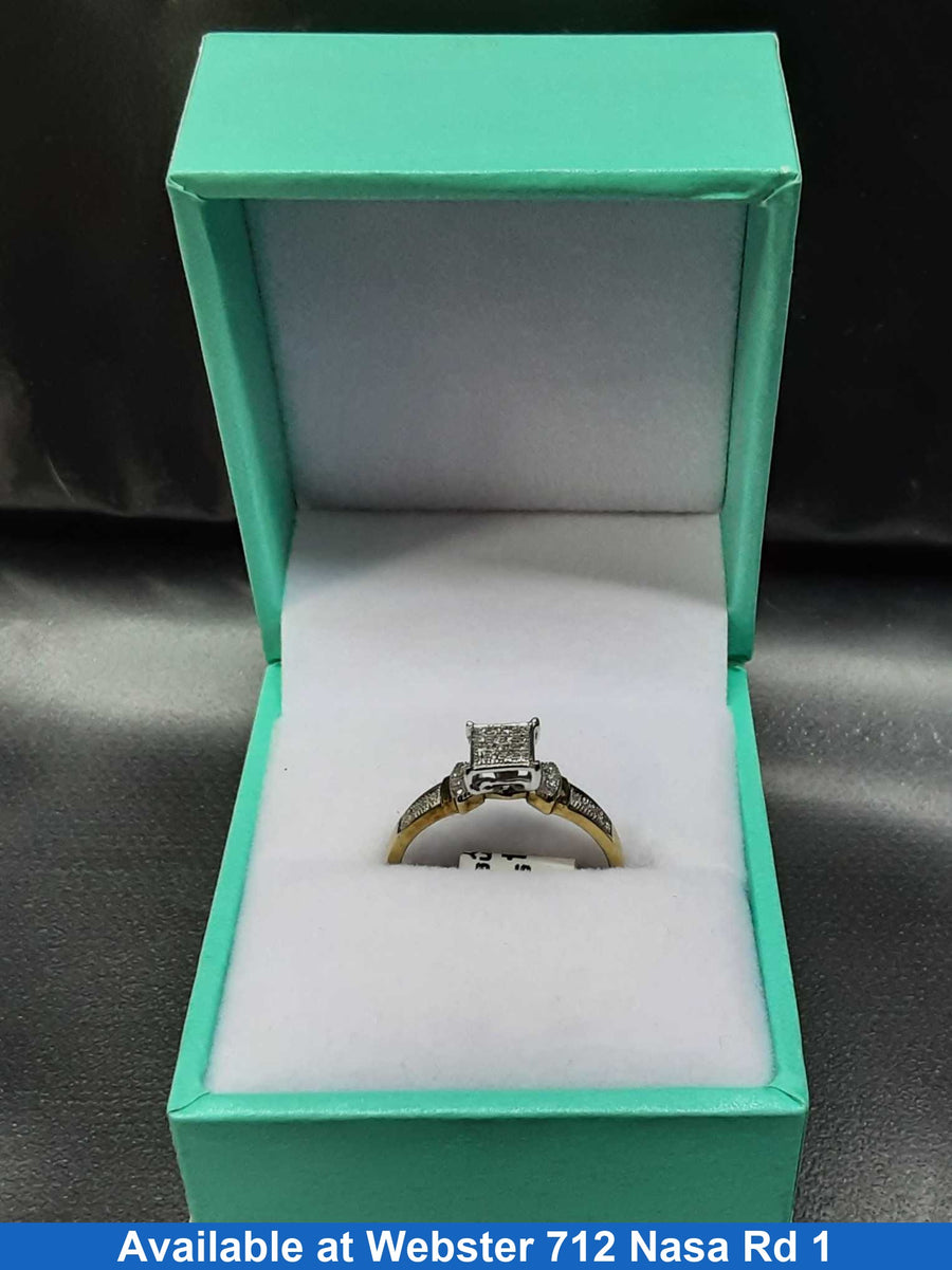 Women's Ring - Yellow Gold 10k (.417) 1.6 grams Size 7