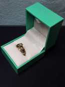 Women's Ring - Solitaire - Yellow Gold 14k (.585) 2.7 grams Size 8