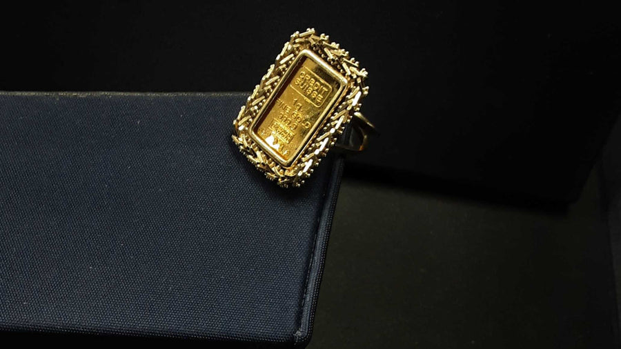 Women's Ring - Yellow Gold 14k (.585) 5.2 grams Size 8