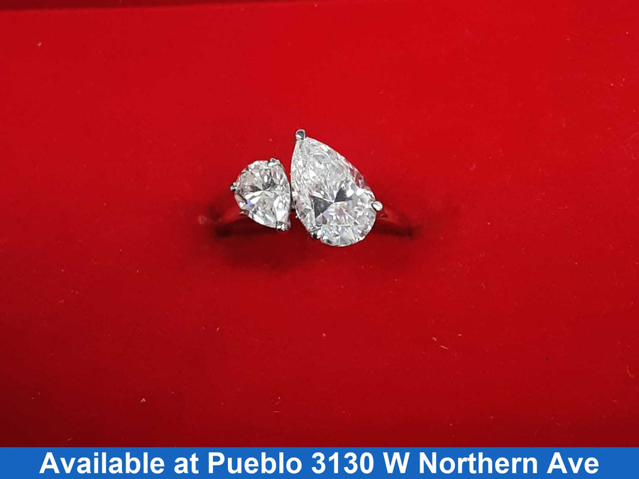 Women's Ring - White Gold 10k (.417) 2.7 grams Size 7