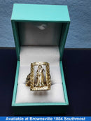 Men's Ring - Yellow Gold 10k (.417) 8 grams Size 9