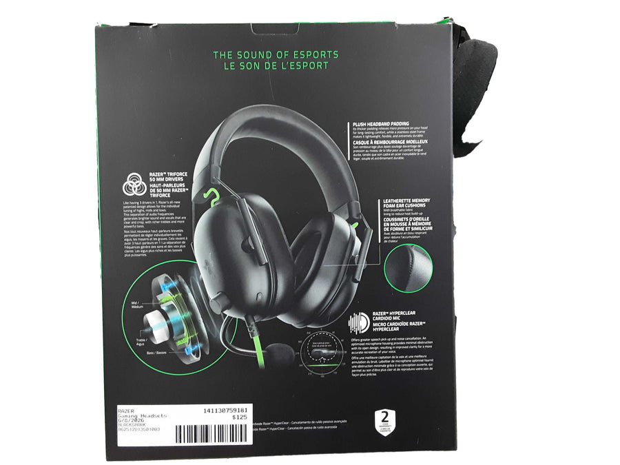 Razer Blackshark Black Gaming Headset